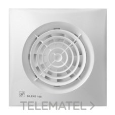 S&P - EXTRACTOR BAÑO SILENT-100-CRZ 8W 2100rpm